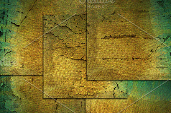 10 Distressed wall backgrounds linen in Textures - product preview 1