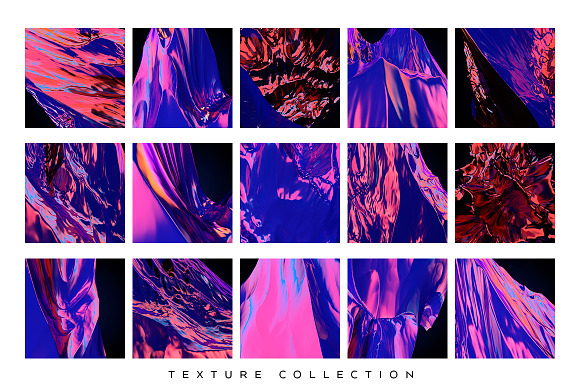 Set of 15 Abstract Landscape Texture in Textures - product preview 2