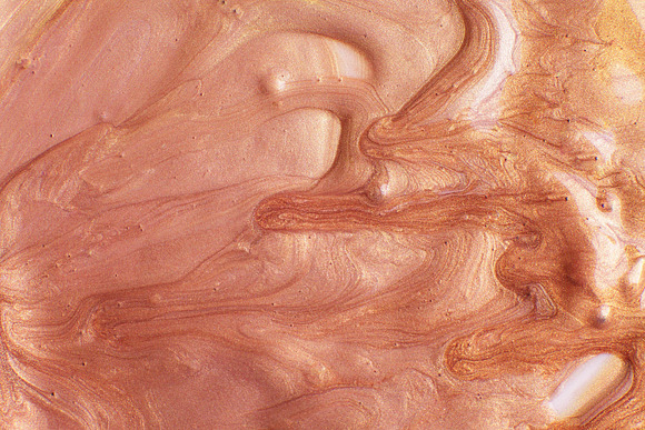 Copper Modern Marble Ink Textures in Textures - product preview 3