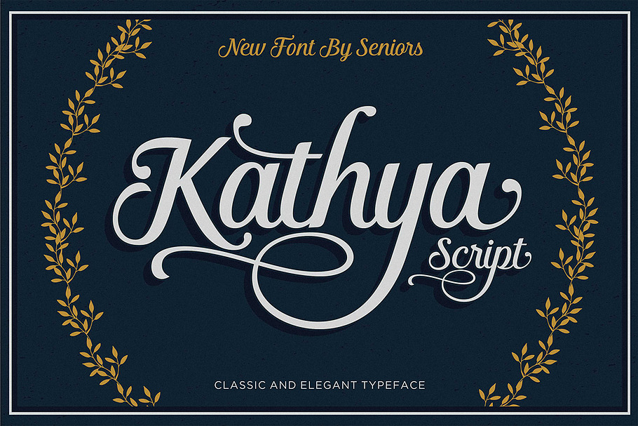 Kathya Script in Script Fonts - product preview 8