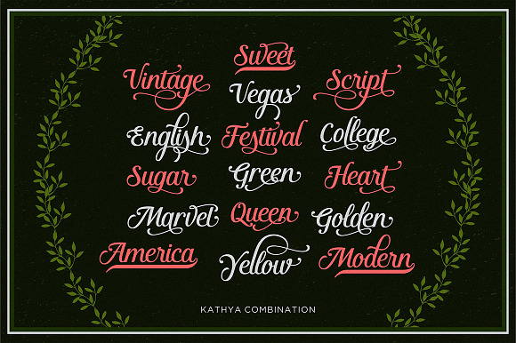 Kathya Script in Script Fonts - product preview 1