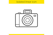 Photo camera icon. Vector