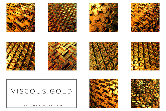 10 Bright Gold Abstract Backgrounds in Textures - product preview 4