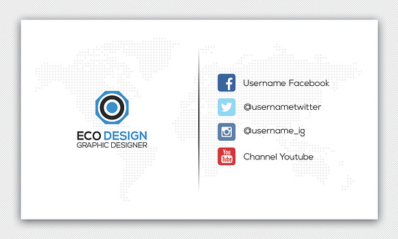 Creative Corporate Business Card in Business Card Templates - product preview 4