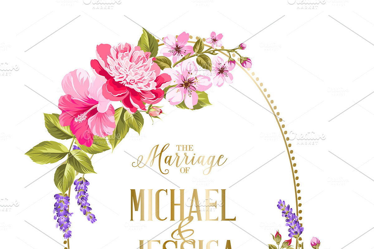 The marriage card. in Illustrations - product preview 8