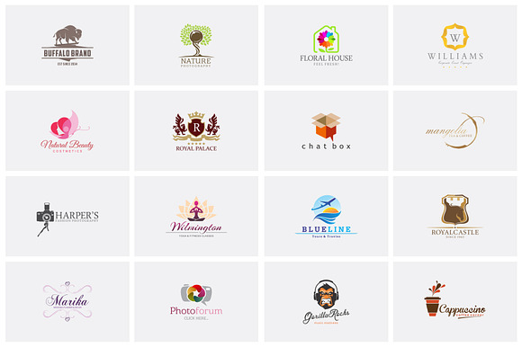 97% OFF - 100 Premium Logo Designs  in Logo Templates - product preview 1