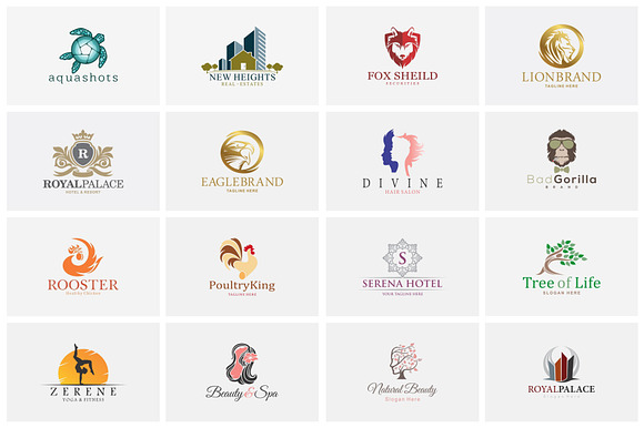 97% OFF - 100 Premium Logo Designs  in Logo Templates - product preview 5