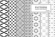 Ornamental seamless patterns.