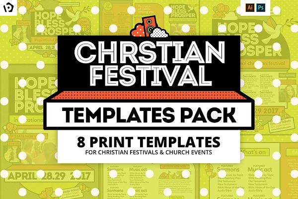 Christian Festival Templates Pack
