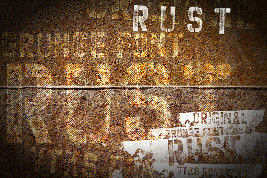 VTKS RUST in Fonts - product preview 8