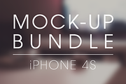 Complete Bundle: iPhone 4S Mock-Ups