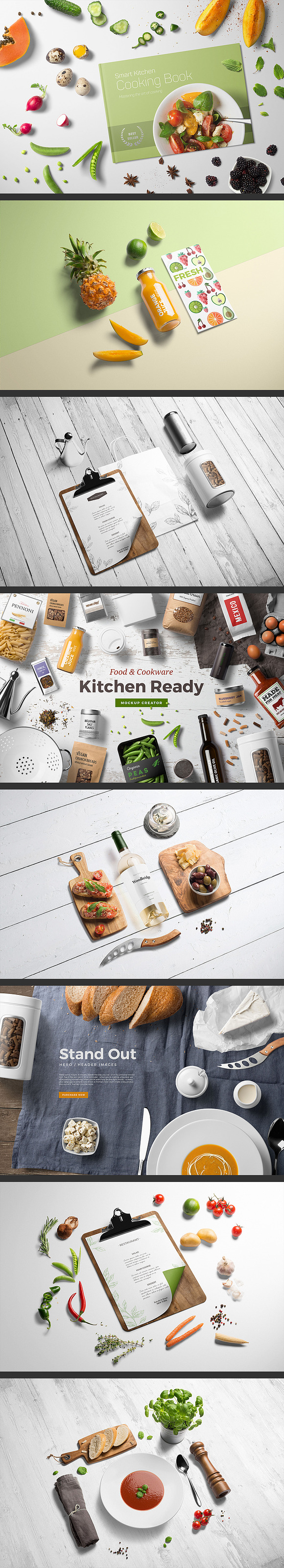 Kitchen Ready Mockup Creator in Scene Creator Mockups - product preview 6