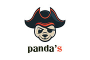 Panda Pirate Logo