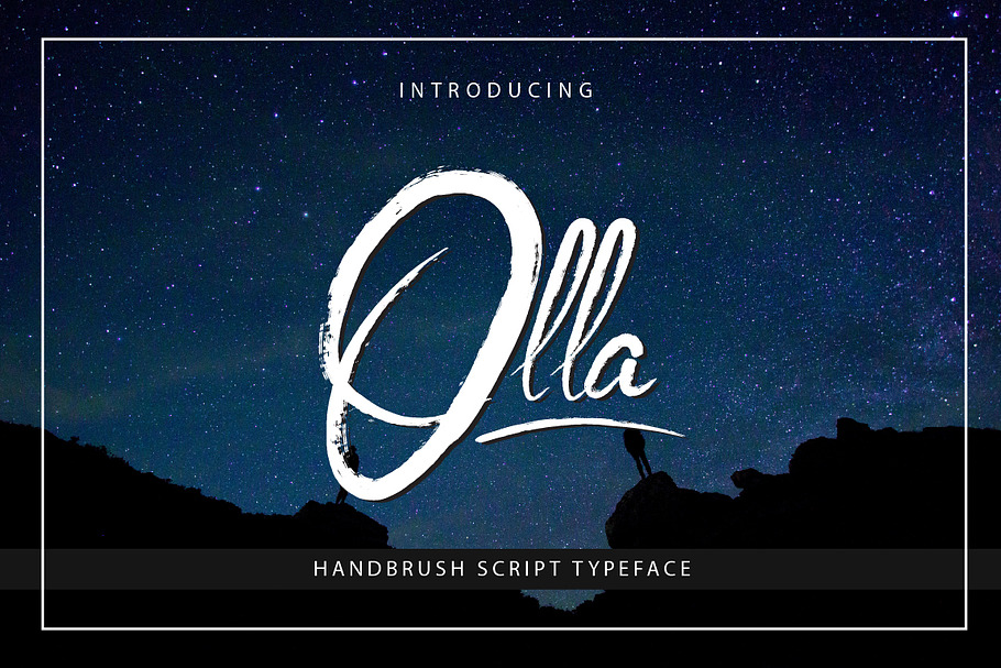 Olla Typeface in Fonts - product preview 8