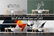 Wall Mockup - Sticker Mockup Vol 365