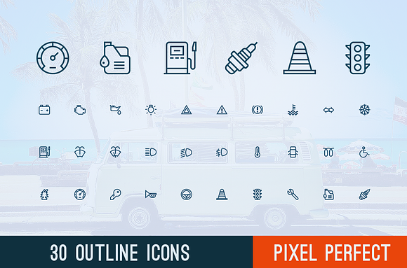 CAR ICONS in Icons - product preview 1