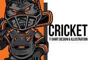 Cricket Illustration