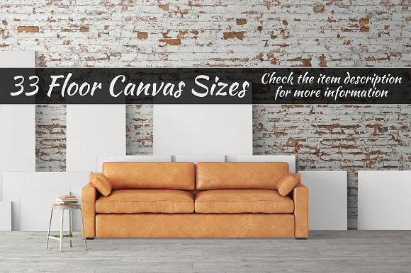 Canvas Mockups Vol 355 in Print Mockups - product preview 3