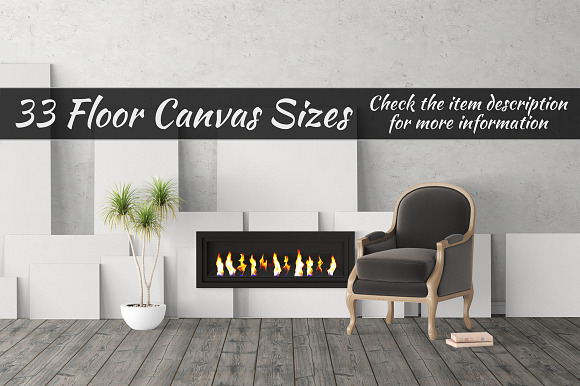 Canvas Mockups Vol 360 in Print Mockups - product preview 3