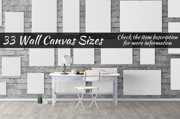 Canvas Mockups Vol 362 in Print Mockups - product preview 2