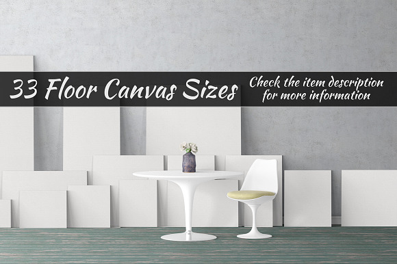 Canvas Mockups Vol 363 in Print Mockups - product preview 2