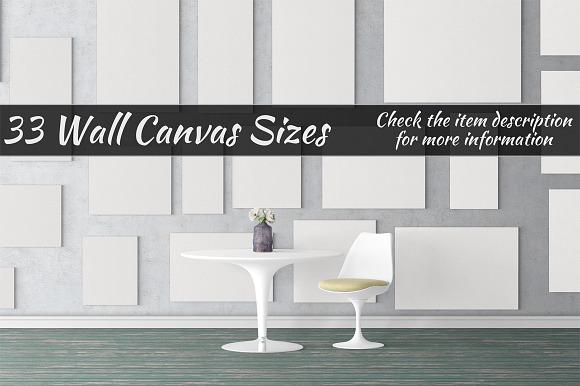 Canvas Mockups Vol 363 in Print Mockups - product preview 3