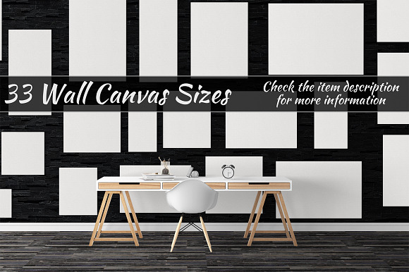 Canvas Mockups Vol 365 in Print Mockups - product preview 3