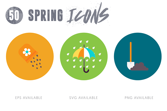 50 Spring Icons Vol.2 in Easter Icons - product preview 2