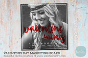 IV017 Valentine Marketing Board