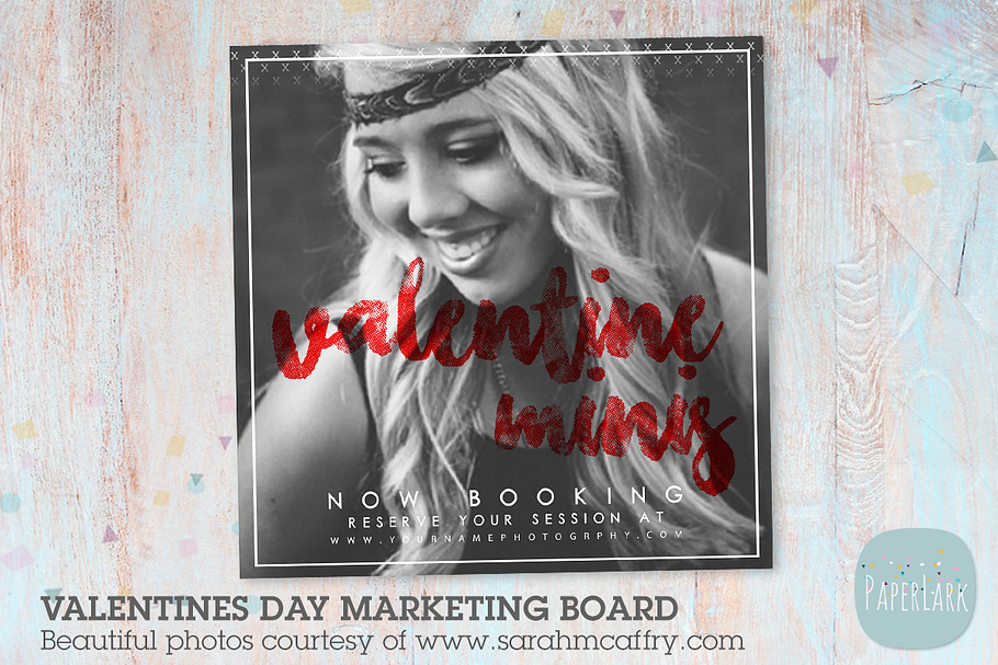 IV017 Valentine Marketing Board in Flyer Templates - product preview 8