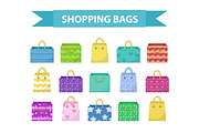 Cute shopping bag set