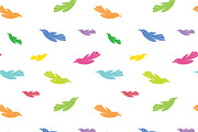 Bird vector art background design.