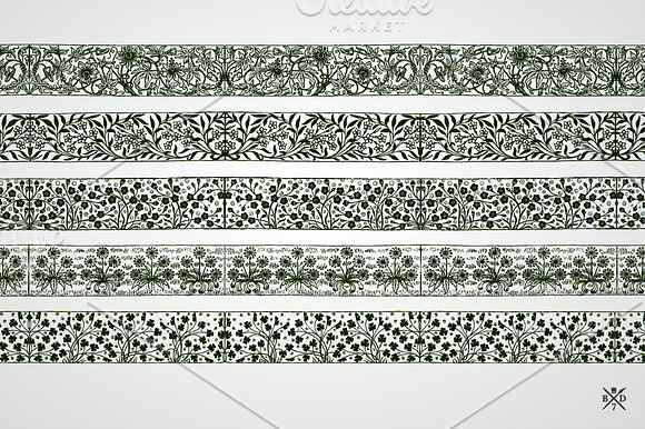 5 Decorative Borders in Patterns - product preview 2
