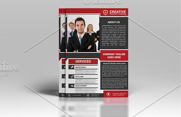 Creative Flyer Template in Flyer Templates - product preview 1