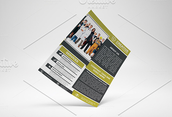 Creative Flyer Template in Flyer Templates - product preview 2