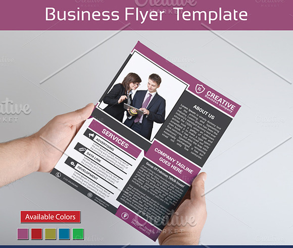 Creative Flyer Template in Flyer Templates - product preview 4