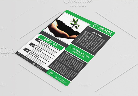 Creative Flyer Template in Flyer Templates - product preview 5