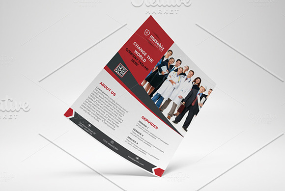The First Corporate Flyer Template in Flyer Templates - product preview 2