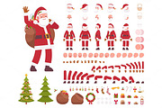 Santa Claus character creation set