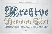 Archive German text