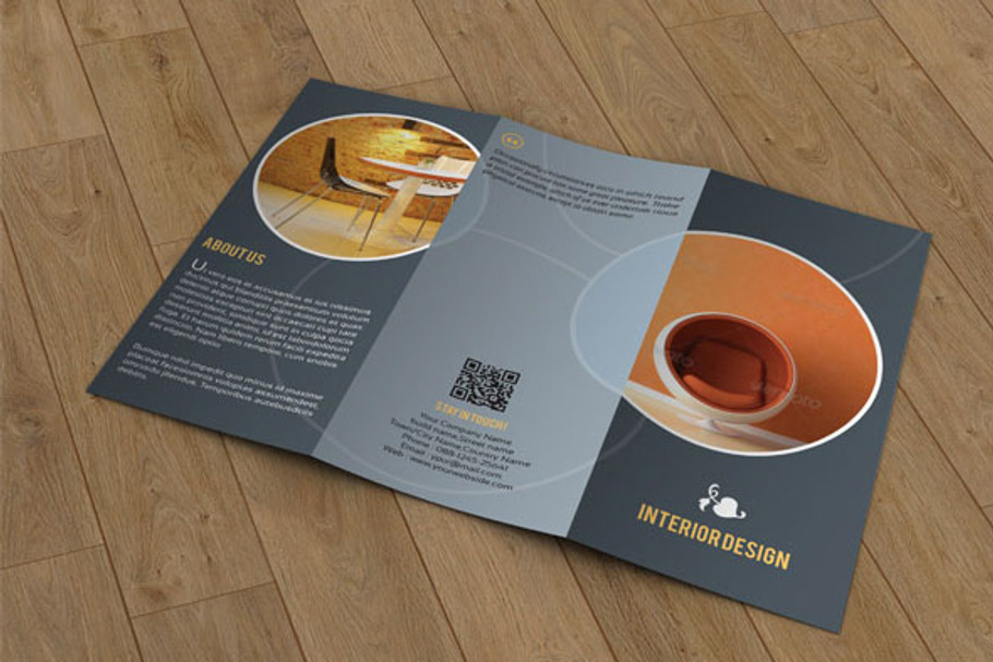 Brochure for Interior Designer-V60 in Brochure Templates - product preview 8