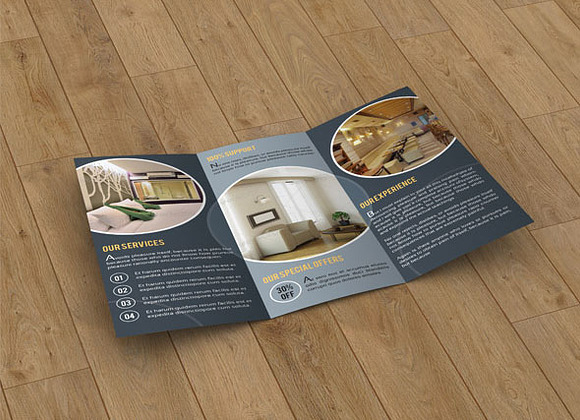 Brochure for Interior Designer-V60 in Brochure Templates - product preview 1
