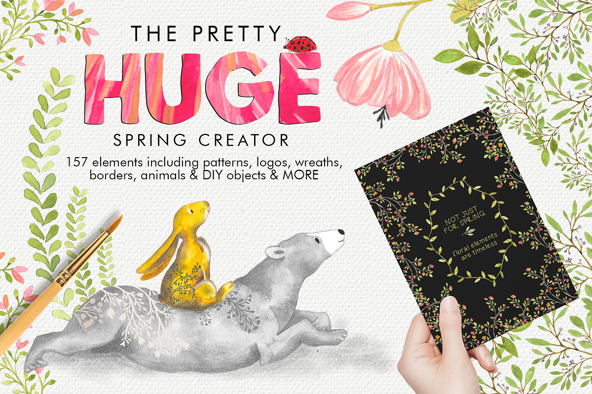 The Pretty Huge Spring Creator in Objects - product preview 8