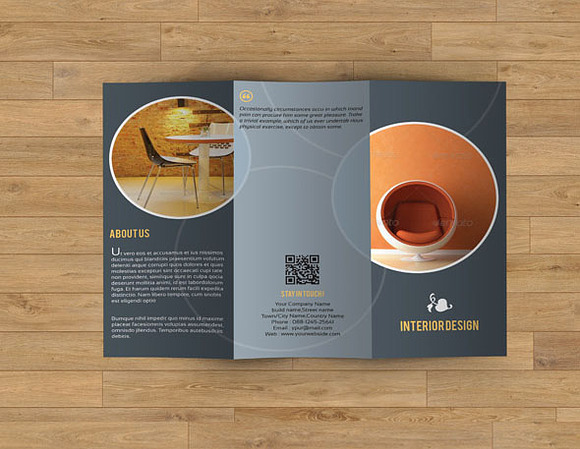 Brochure for Interior Designer-V60 in Brochure Templates - product preview 2