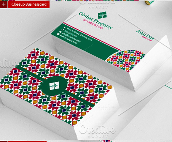 Global Property in Stationery Templates - product preview 3