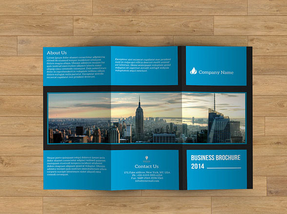 Business brochure - V61 in Brochure Templates - product preview 2