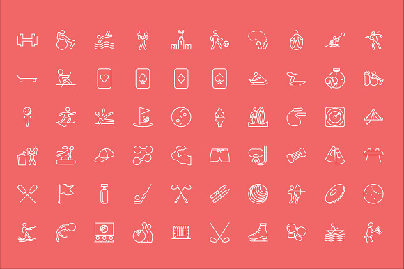 150 Sports Vector Icons in Sports Icons - product preview 3
