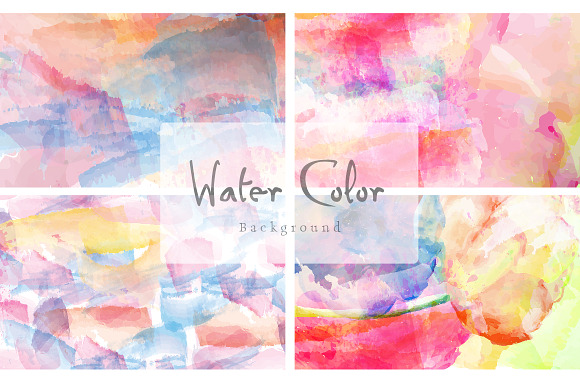 12 Watercolor background in Textures - product preview 2