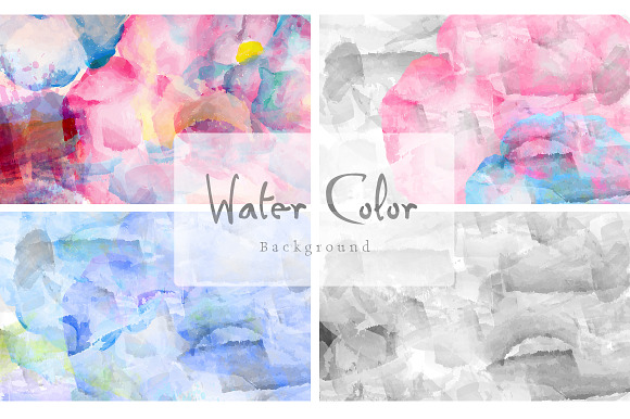 12 Watercolor background in Textures - product preview 3