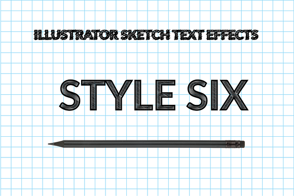 Illustrator Sketch Text Effects in Photoshop Layer Styles - product preview 10